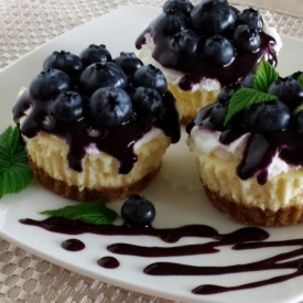 Mini bb cheesecake